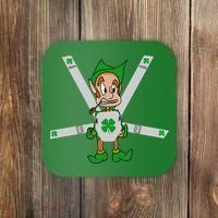 Hangover Leprechaun Irish Baby  Coaster thumb 0