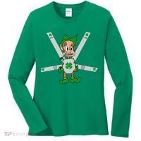 Hangover Leprechaun Irish Baby  Women's Long Sleeve Shirt thumb 0