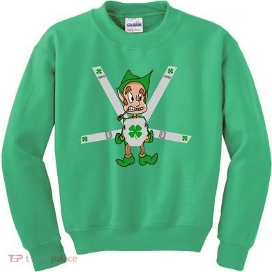 Hangover Leprechaun Irish Baby  Kids Sweatshirt