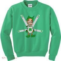 Hangover Leprechaun Irish Baby  Kids Sweatshirt thumb 0