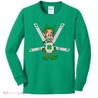 Hangover Leprechaun Irish Baby  Kids Long Sleeve Shirt thumb 0