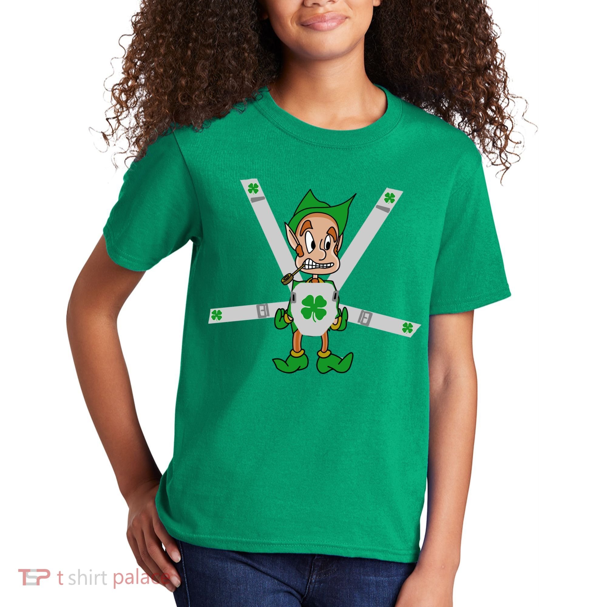 Hangover Leprechaun Irish Baby  Kids T-Shirt