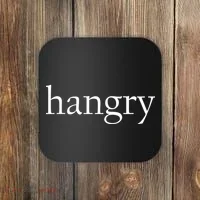 Hangry Classy Logo Coaster thumb 0
