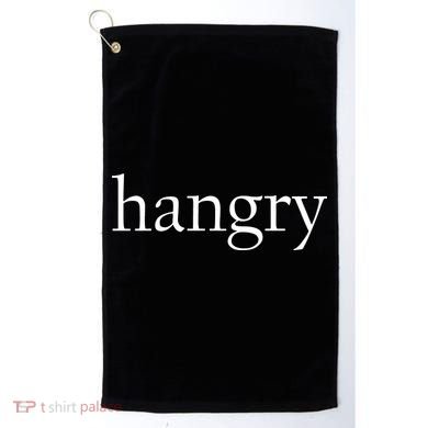 Hangry Classy Logo Golf Towel