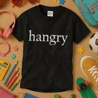 Hangry Classy Logo Kids T-Shirt thumb 3
