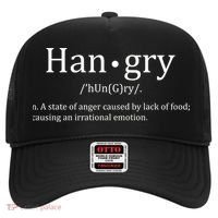 Hangry Definition Han gry Hungry Angry Food Hat thumb 0