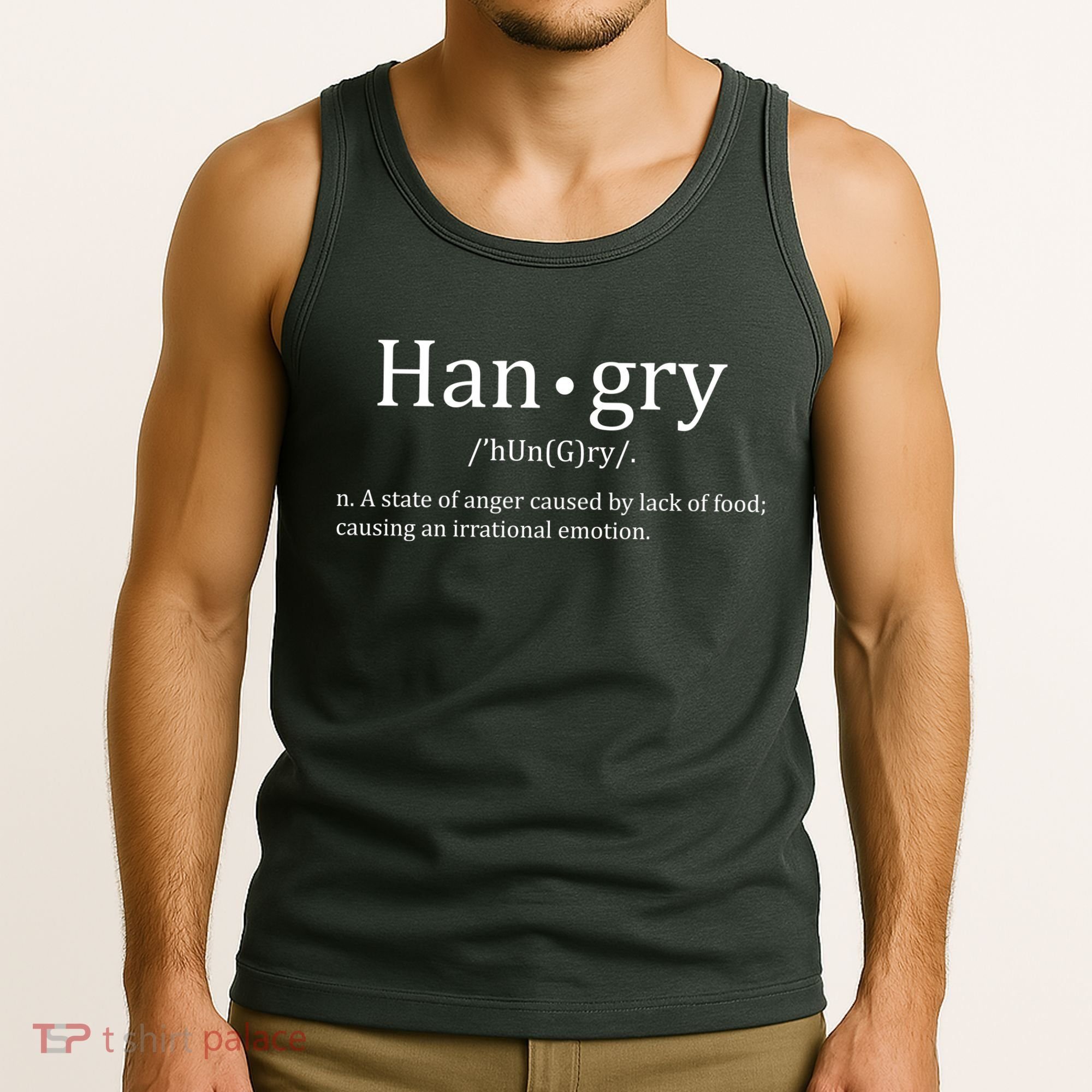 Hangry Definition Han gry Hungry Angry Food Tank Top