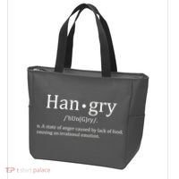 Hangry Definition Han gry Hungry Angry Food Tote Bag thumb 3