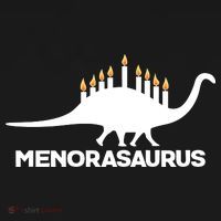 Hanukkah Menorah Dinosaur Doggie Tank thumb 4