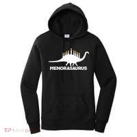 Hanukkah Menorah Dinosaur Women's Hoodie thumb 0