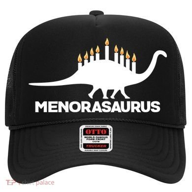 Hanukkah Menorah Dinosaur Hat