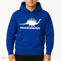 Hanukkah Menorah Dinosaur Hoodie thumb 2
