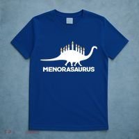 Hanukkah Menorah Dinosaur T-Shirt thumb 5