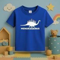 Hanukkah Menorah Dinosaur Toddler T-Shirt thumb 3