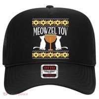 Hanukkah Meowzel Tov Ugly Sweater Hat thumb 0