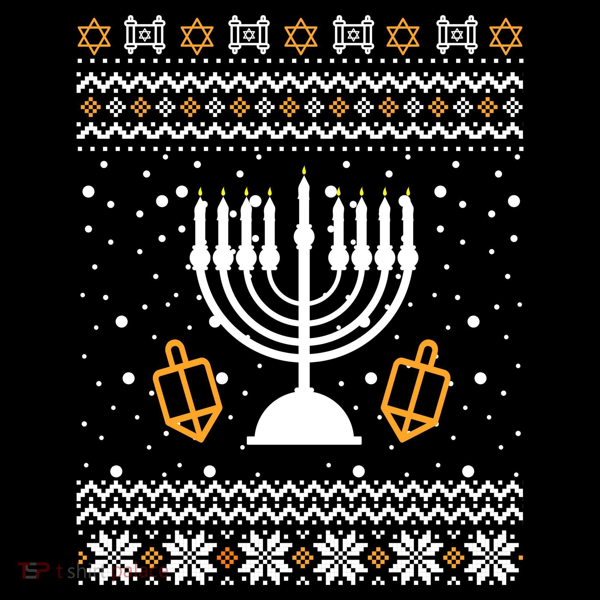 Hanukkah Ugly Backpack
