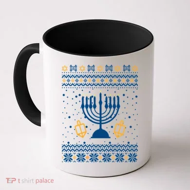Hanukkah Ugly Coffee Mug