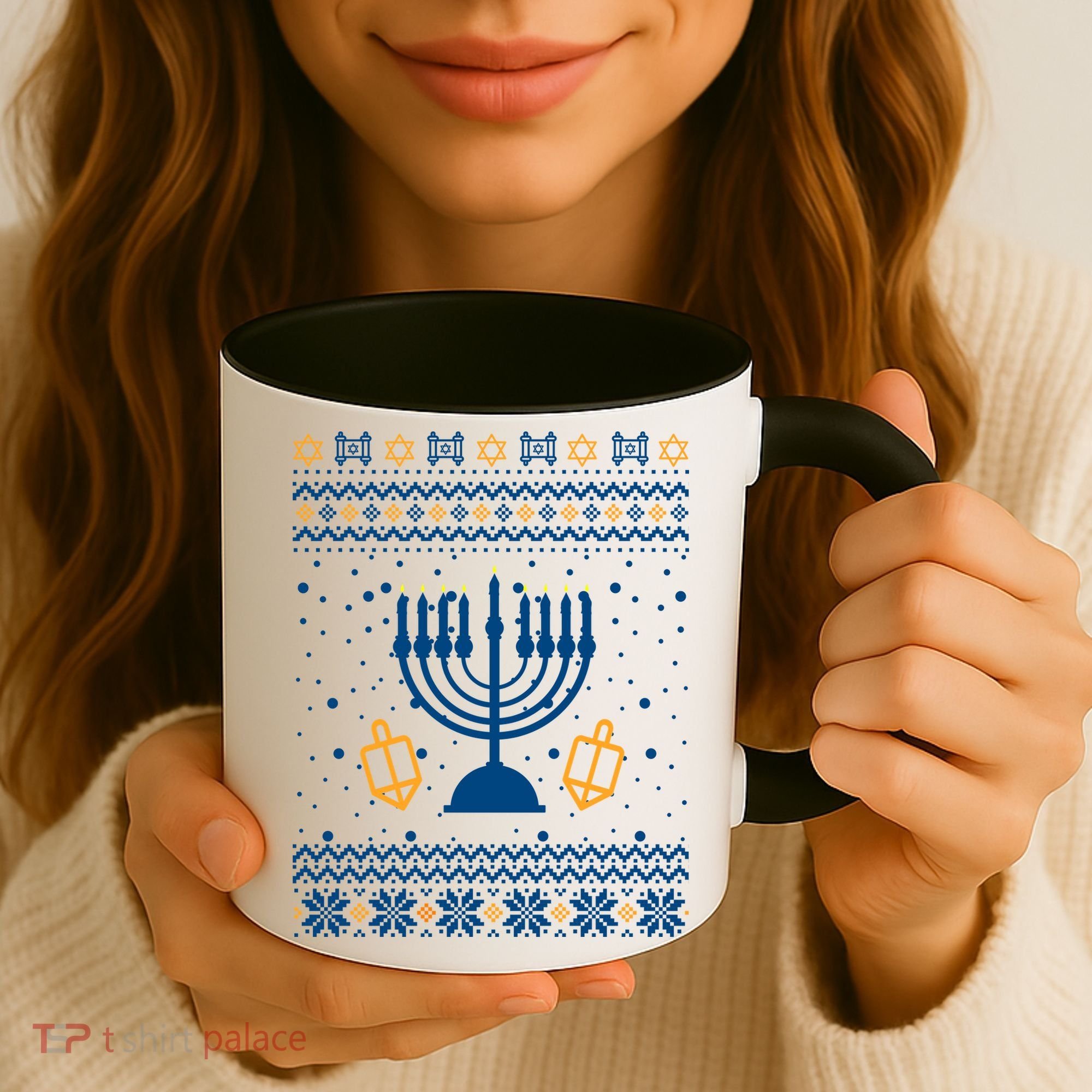 Hanukkah Ugly Coffee Mug