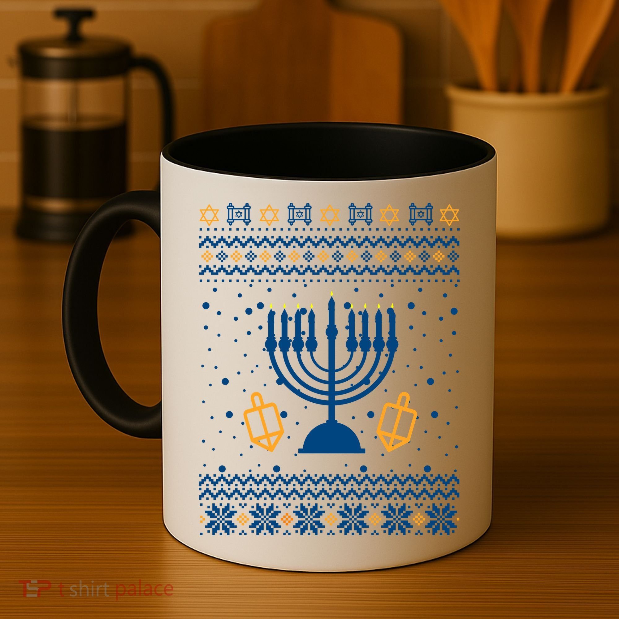 Hanukkah Ugly Coffee Mug