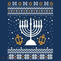 Hanukkah Ugly Beanie thumb 2
