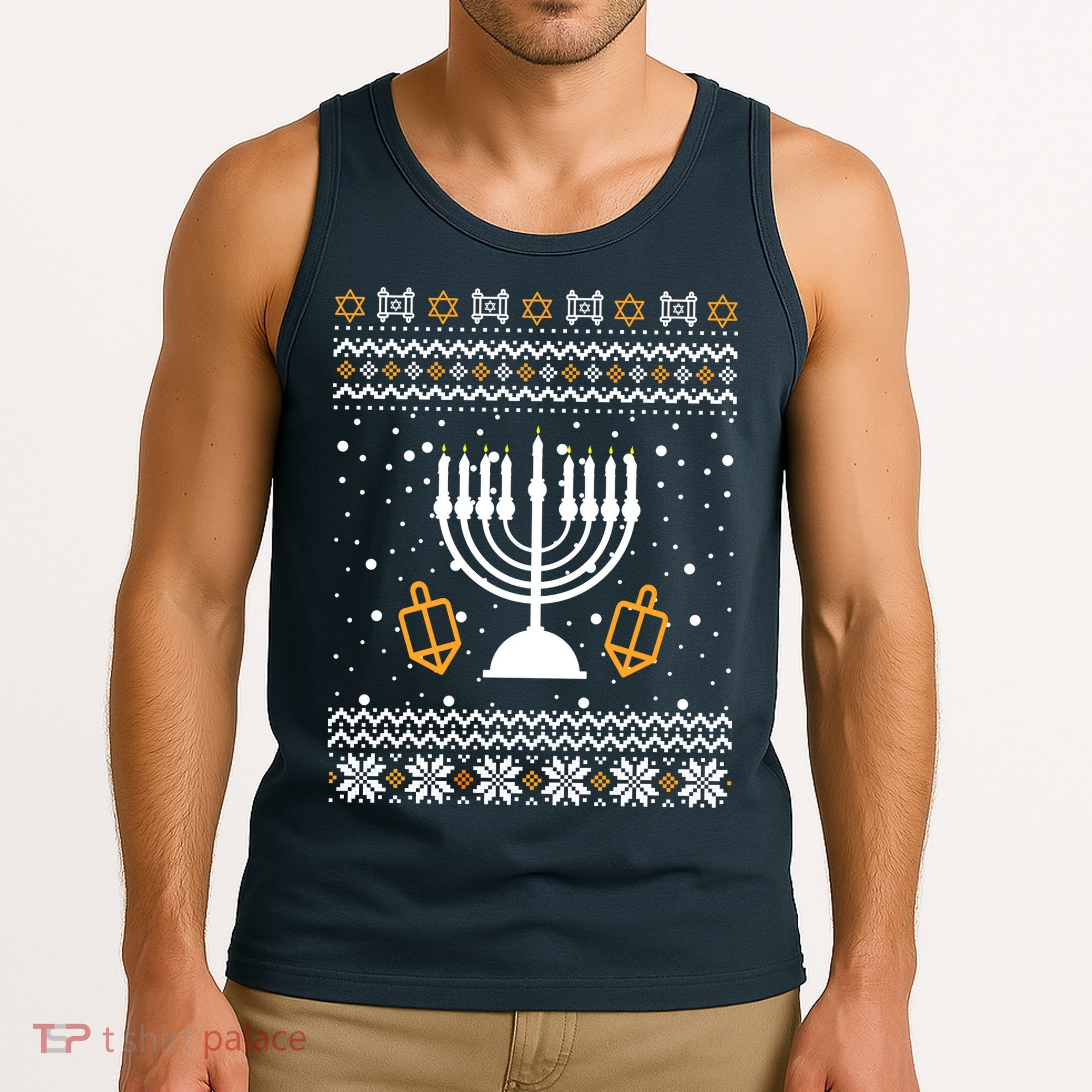 Hanukkah Ugly Tank Top