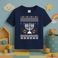 Hanukkah Ugly Toddler T-Shirt thumb 3