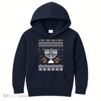 Hanukkah Ugly Kids Hoodie thumb 0