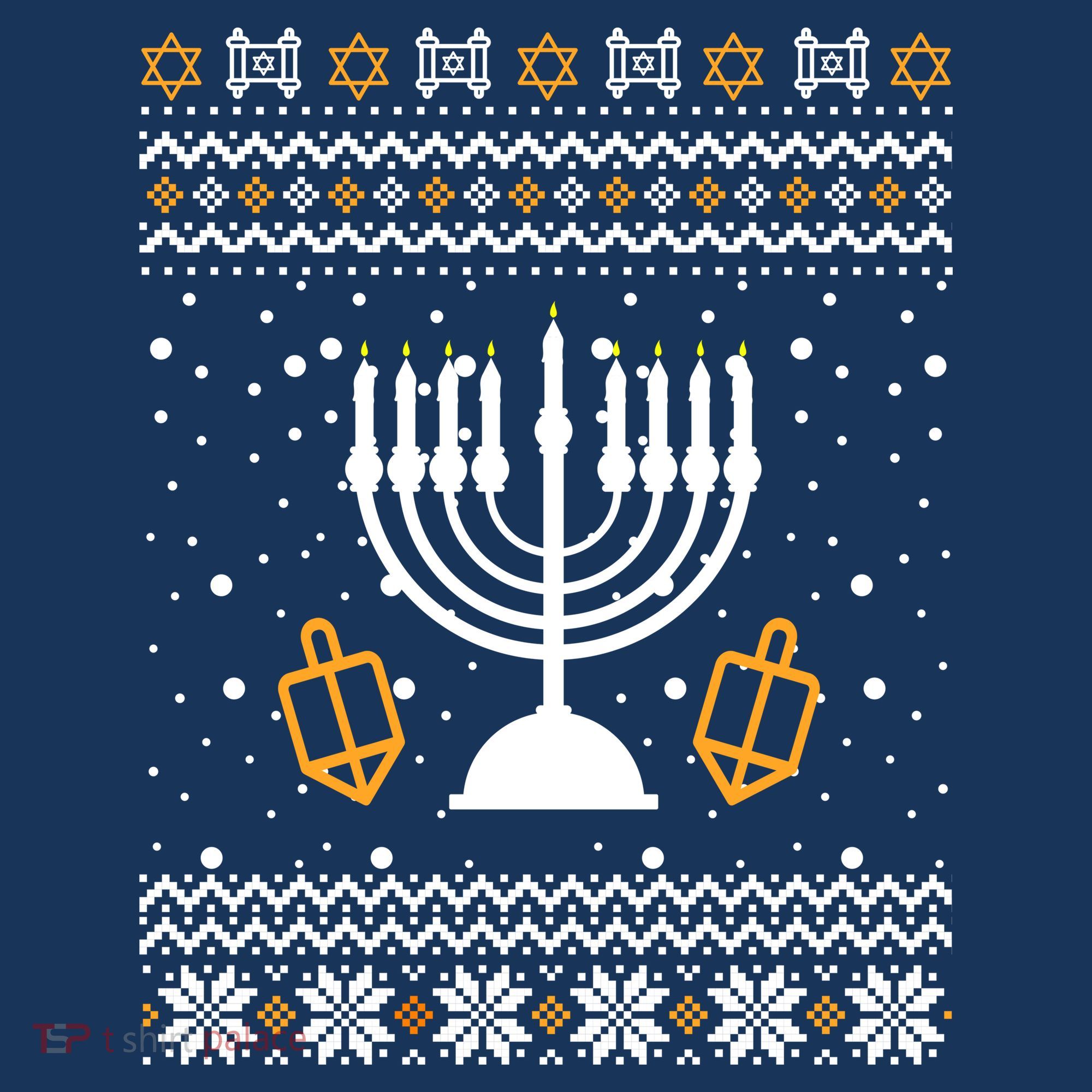Hanukkah Ugly Kids Hoodie