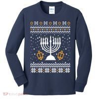 Hanukkah Ugly Kids Long Sleeve Shirt thumb 0