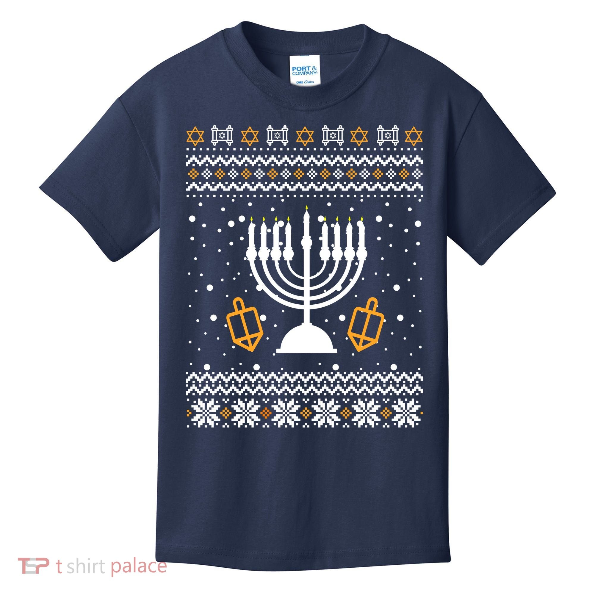 Hanukkah Ugly Kids T-Shirt