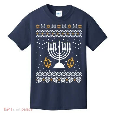 Hanukkah Ugly Kids T-Shirt