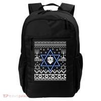 Hanukkah Ugly Christmas Sweater Backpack thumb 0