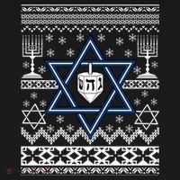 Hanukkah Ugly Christmas Sweater Backpack thumb 2