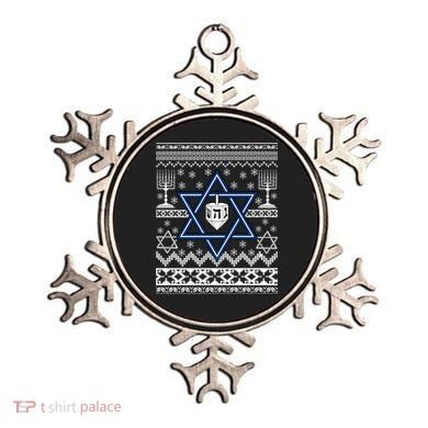 Hanukkah Ugly Christmas Sweater Ornament