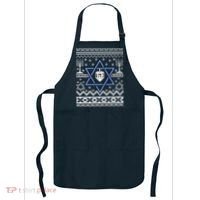 Hanukkah Ugly Christmas Sweater Apron thumb 0