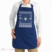 Hanukkah Ugly Christmas Sweater Apron thumb 2