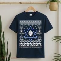 Hanukkah Ugly Christmas Sweater T-Shirt thumb 2