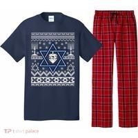 Hanukkah Ugly Christmas Sweater Pajama Set thumb 0