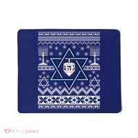 Hanukkah Ugly Christmas Sweater Mousepad thumb 0