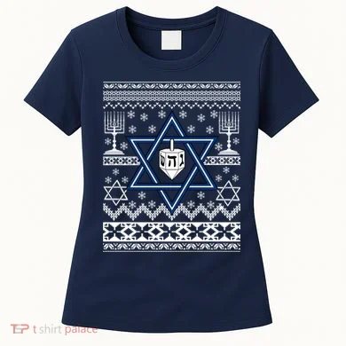 Hanukkah Ugly Christmas Sweater Women's T-Shirt