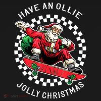 Have An Ollie Jolly Christmas Santa Claus Women's Hoodie thumb 2