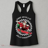 Have An Ollie Jolly Christmas Santa Claus Women's Tank Top thumb 3