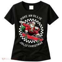Have An Ollie Jolly Christmas Santa Claus Women's T-Shirt thumb 0