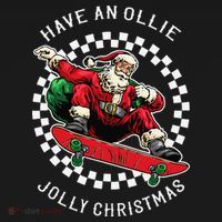 Have An Ollie Jolly Christmas Santa Claus Women's Hoodie thumb 2