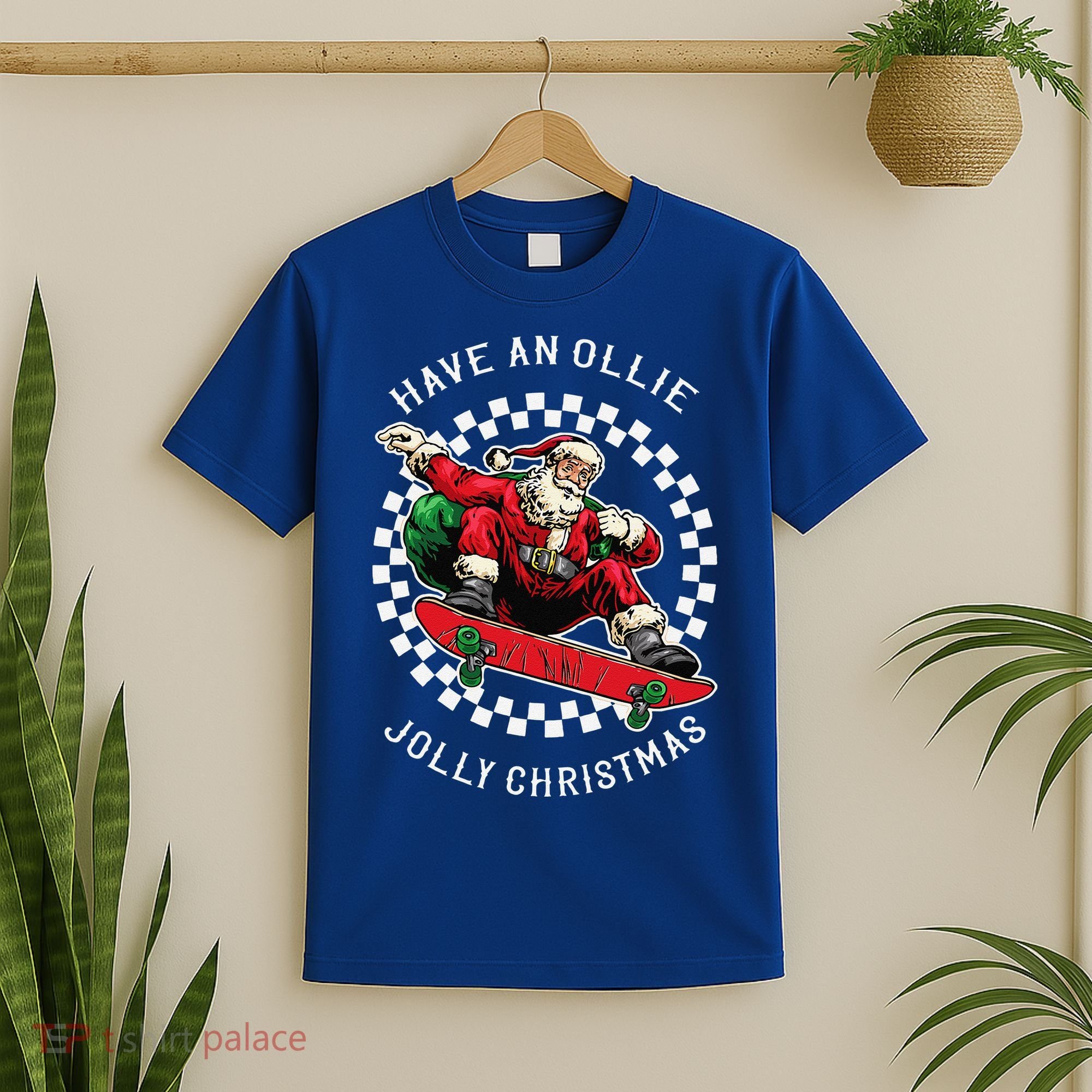 Have An Ollie Jolly Christmas Santa Claus T-Shirt