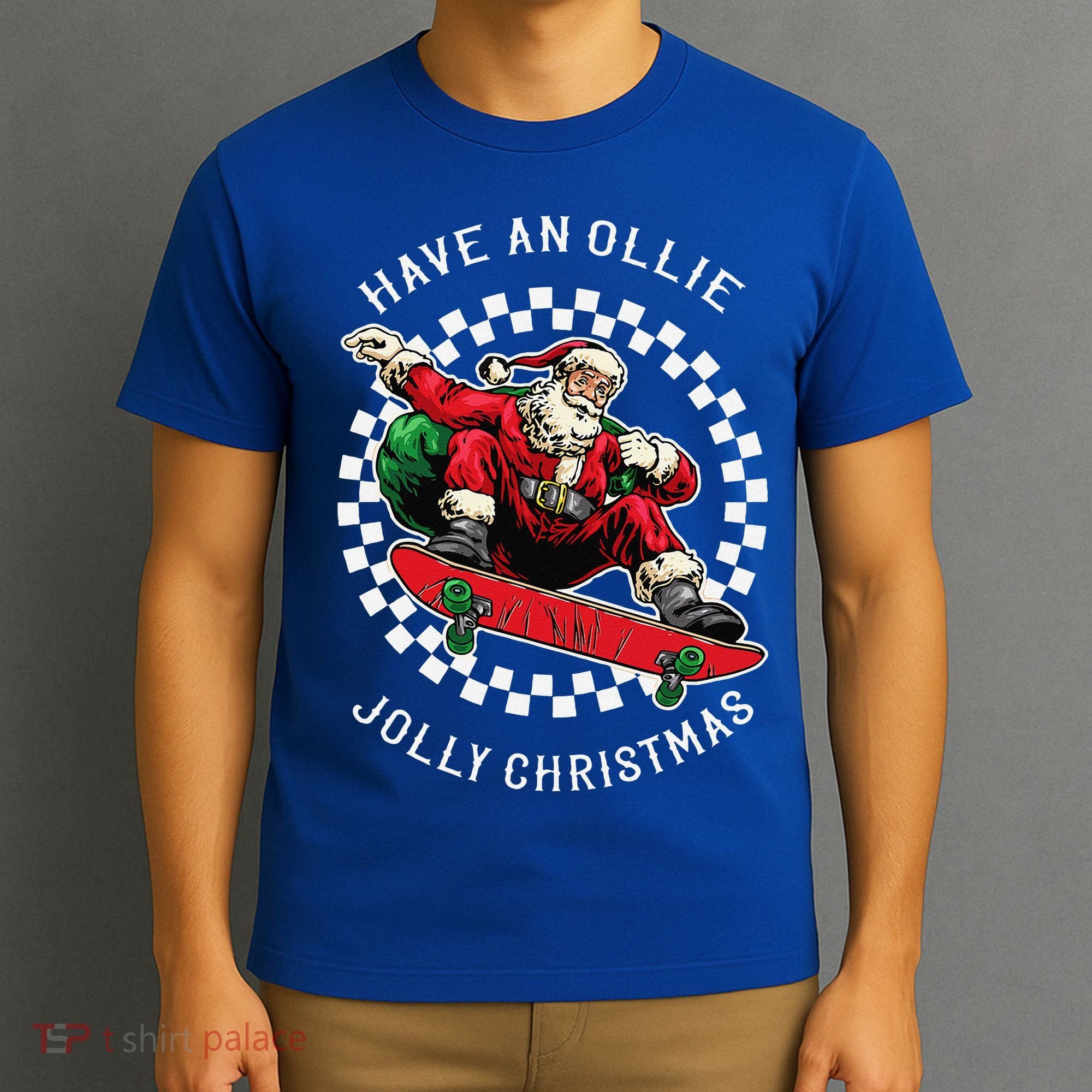 Have An Ollie Jolly Christmas Santa Claus T-Shirt