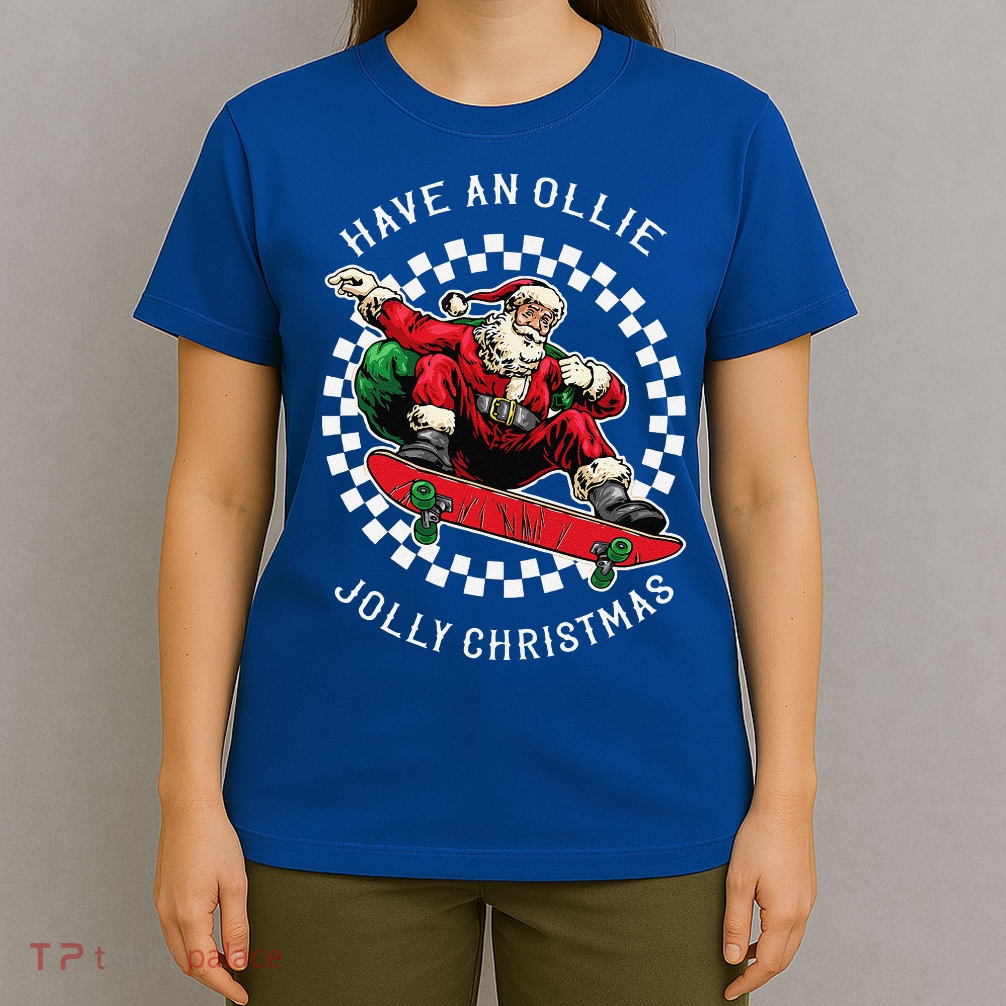 Have An Ollie Jolly Christmas Santa Claus T-Shirt