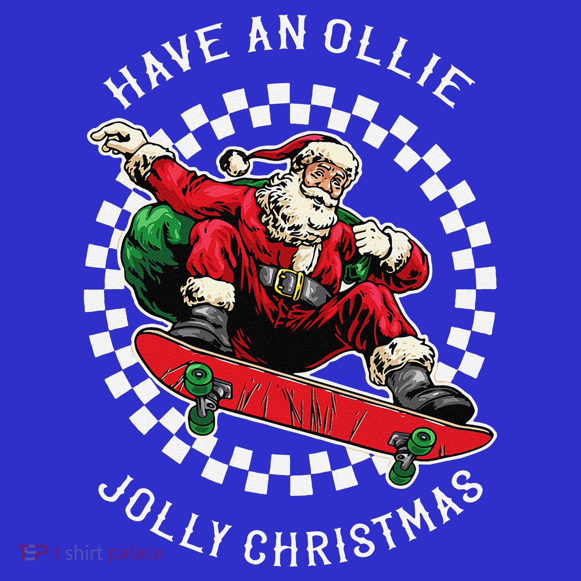 Have An Ollie Jolly Christmas Santa Claus Visor