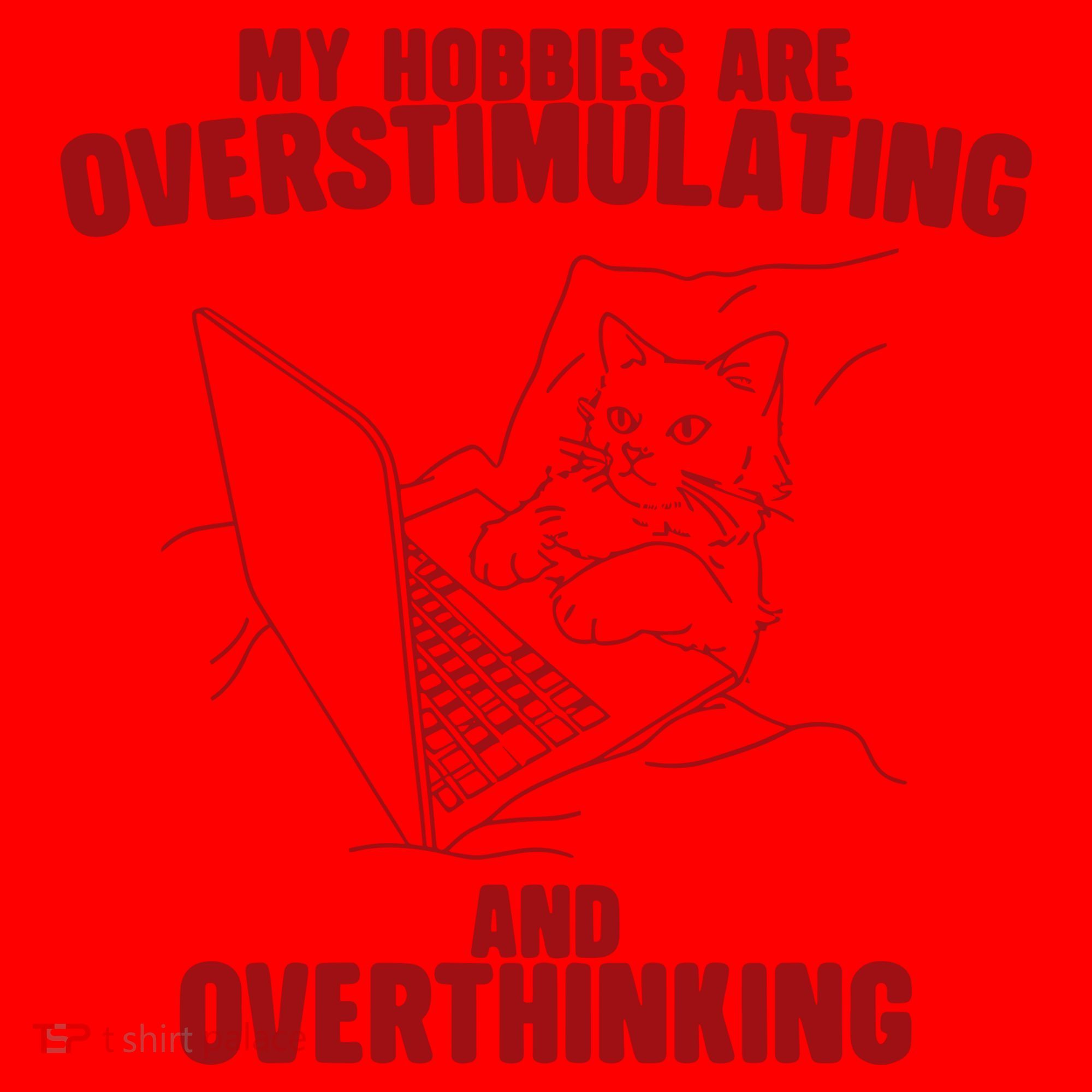 Hobbies Are Overstimulating And Overthinking Santa Hat