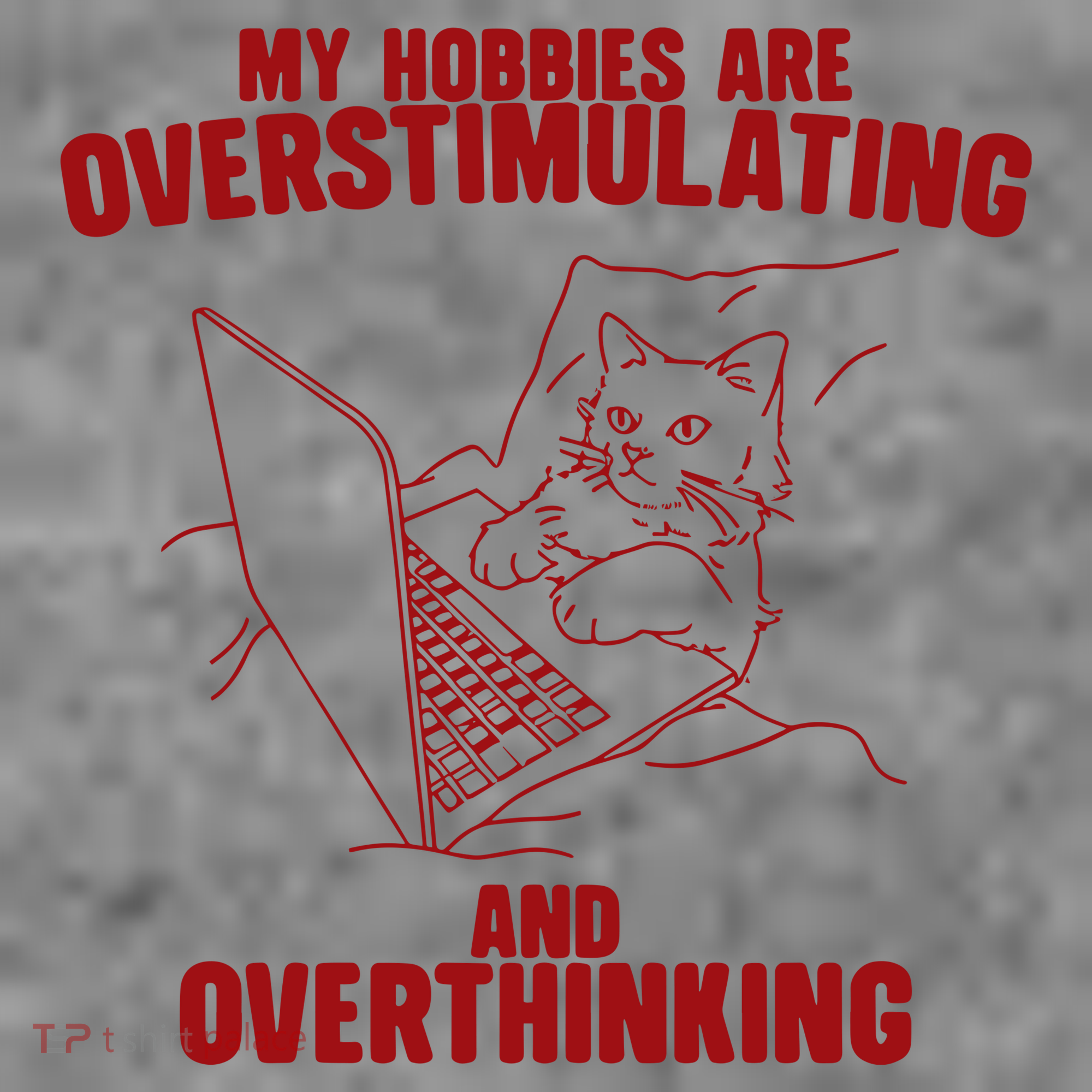 Hobbies Are Overstimulating And Overthinking Toddler Hoodie